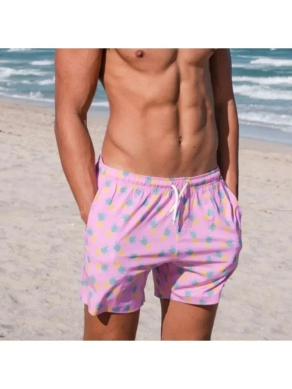 Wave Zone Men's Sz XL, Summer, Pool, Beach, Fun Colorful, Swim Trunk Bottoms